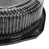 10" CAKE CONTAINER - CIRCULAR 13" BLACK DEEP BASE - 4 1/2" TALL - 50/CASE