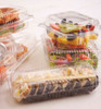 HINGED LID DELI CONTAINER - 6" x 5 1/2" x 3" - 500/CASE