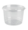 16oz DELI CONTAINER WITH LID - 5" x 2 1/2" TALL  - 250/CASE
