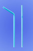 JUMBO FLEXI STRAW 8.5" - PASTEL BLUE AND PINK - (7,500/case)