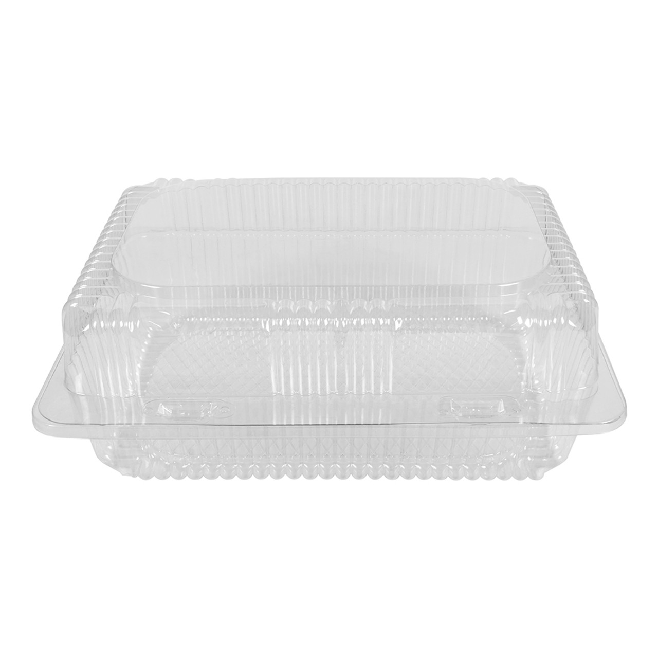 750ml Rectangular Disposable Plastic Container with Lids - SLV10