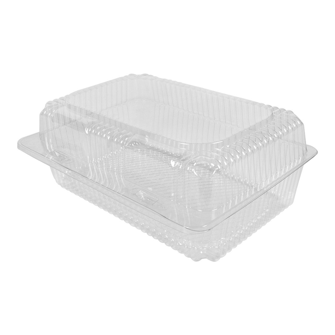 Clear Plexiglass Box with Hinged Lid - 10 x 10 x 10