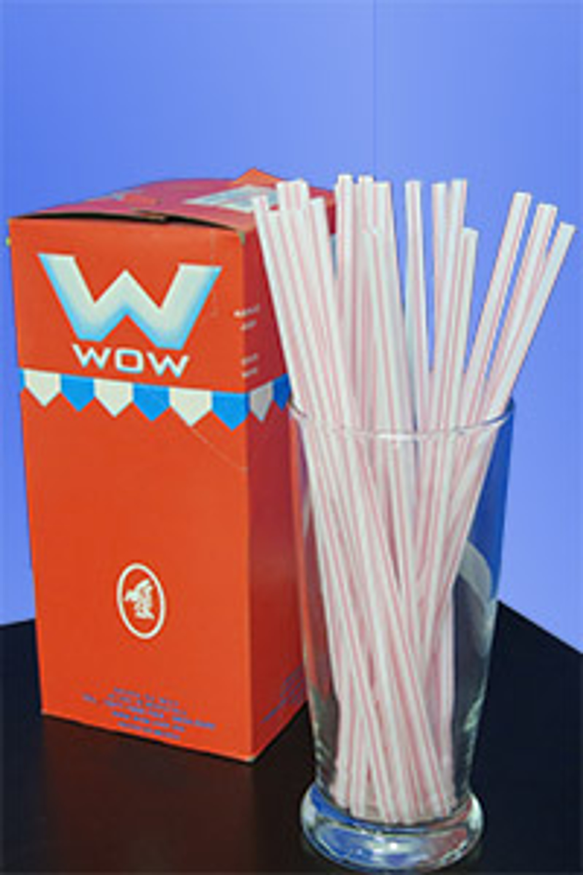 Unwrapped Jumbo Drinking Straws Wow Plastics Inc.