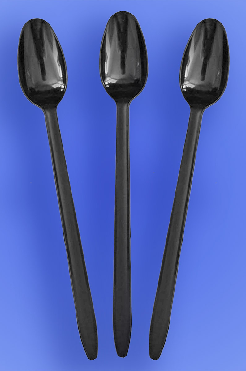 Long Plastic Soda Spoons Disposable Tasting Spoons