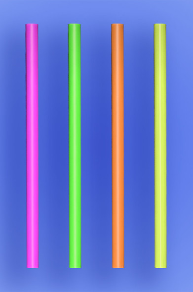 GIANT STRAW 7.75" - NEON - 10/150 (1,500/case) GIANT STRAW 7.75" - NEON - 10/150 (1,500/case)