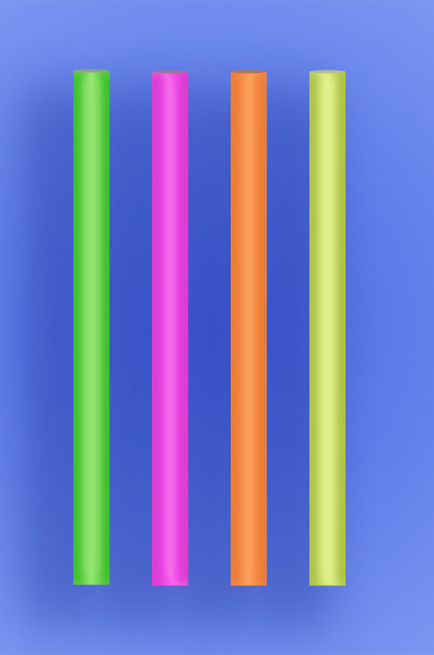 COLOSSAL STRAW 6" - NEON - 3/400 (1,200/case)