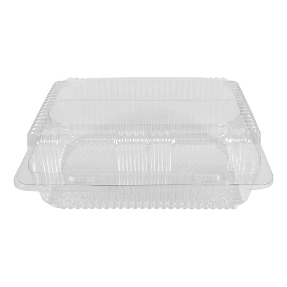 HINGED LID DELI CONTAINER 7" x 10" x 4"  - 250/CASE