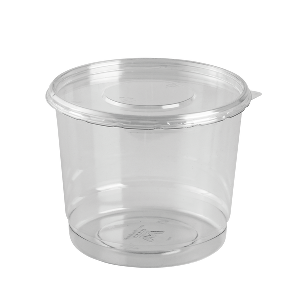 Supermarket Packaging  Plastic PET Deli Containers 16 oz