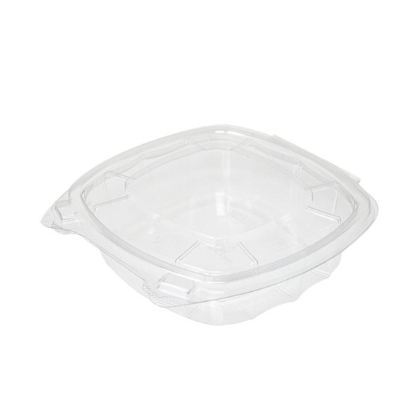 HINGED LID DELI CONTAINER -  6" x 6" x 1 1/2" - 500/CASE
