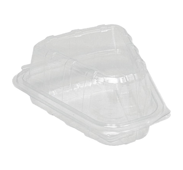 5" SLICE HINGED CONTAINER - 3" TALL - 24/CASE