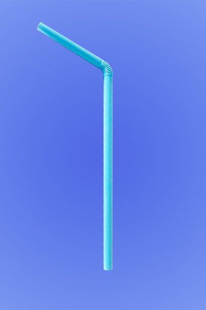 JUMBO FLEXI STRAW 8.5" - PASTEL BLUE AND PINK - (7,500/case)