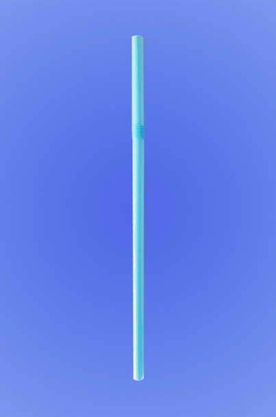 JUMBO FLEXI STRAW 8.5" - PASTEL BLUE AND PINK - (7,500/case)
