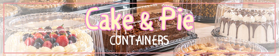 WOW Plastics Cake Containers WOW Plastics Cake Containers