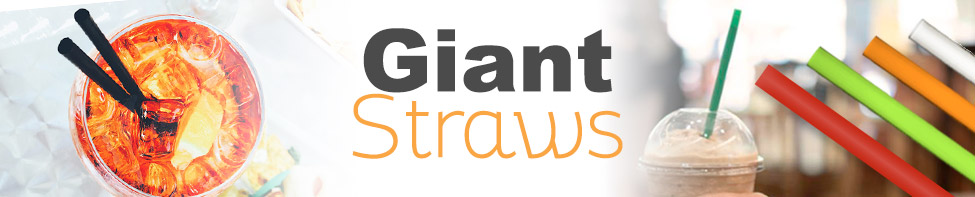 GIANT STRAW 10.25 - NEON - 30/150 (4,500/case) - Wow Plastics, Inc.