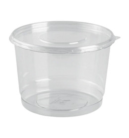 32oz DELI CONTAINER WITH LID - 5 x 5 TALL - 250/CASE