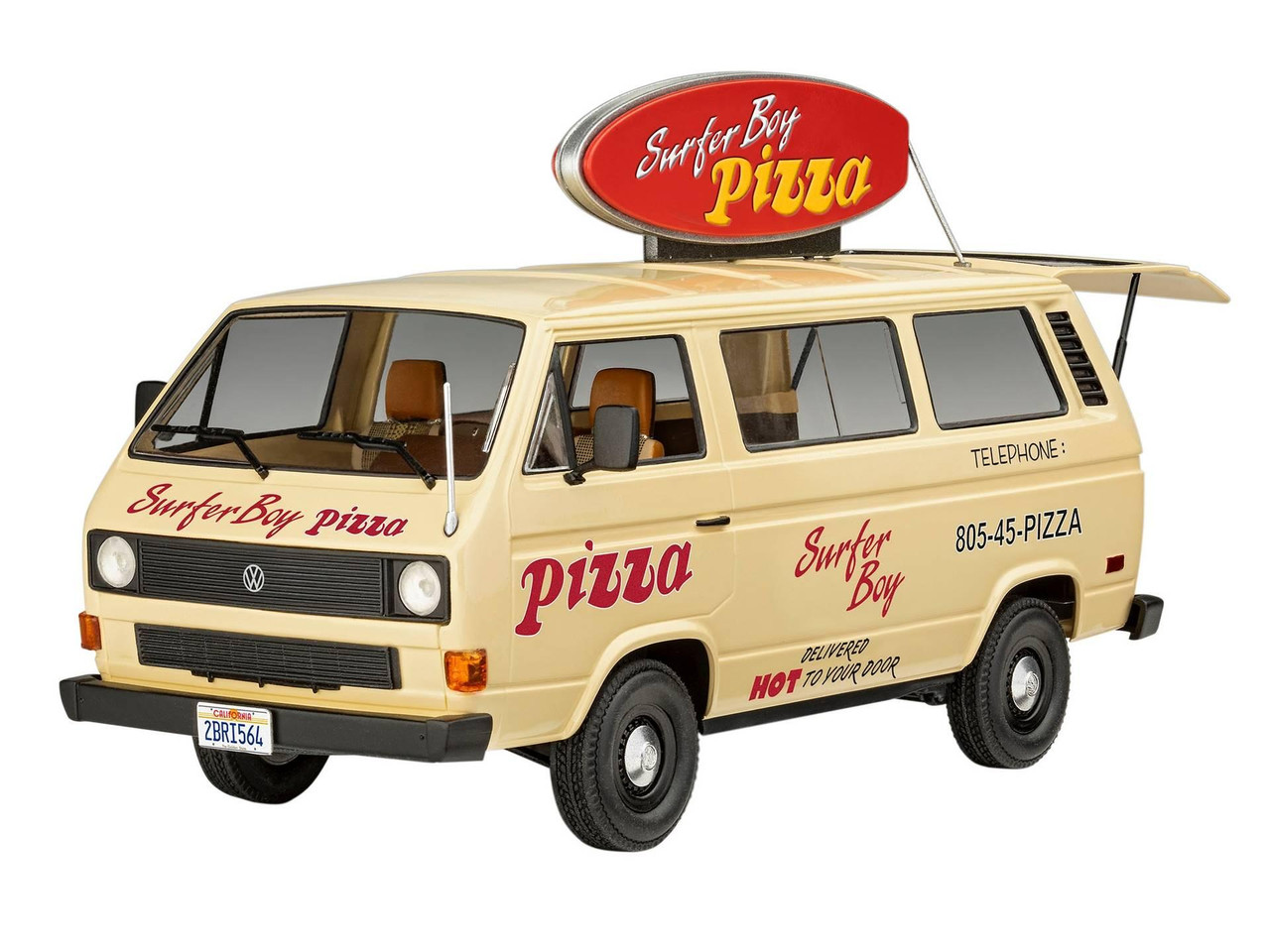 Revell 14559 Stranger Things Argyle's VW Surfer Boy Pizza Van 1/25