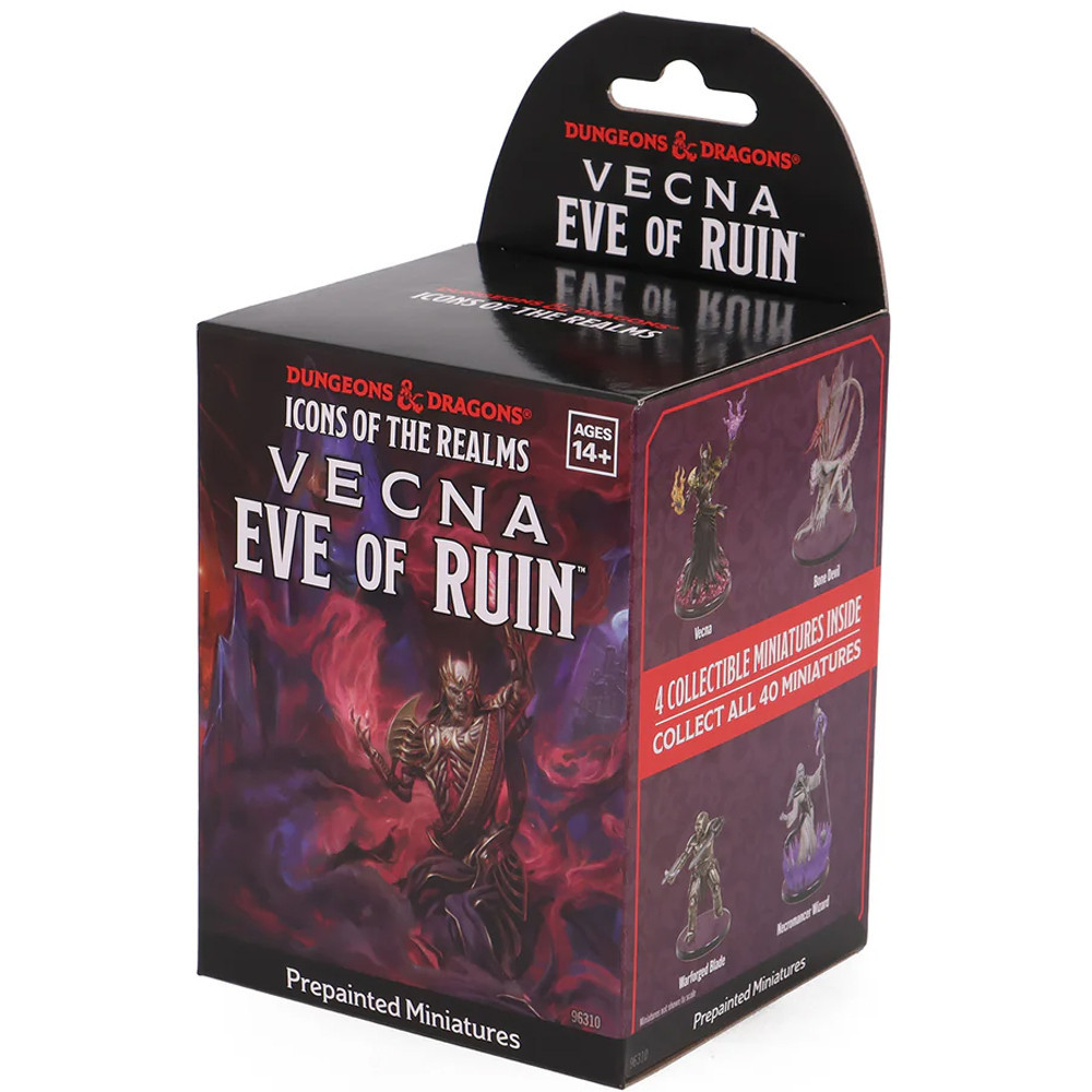 WizKids 96310 Dungeons & Dragons: Icons of the Realms Set 32 - Vecna: Eve  of Ruin Booster Box