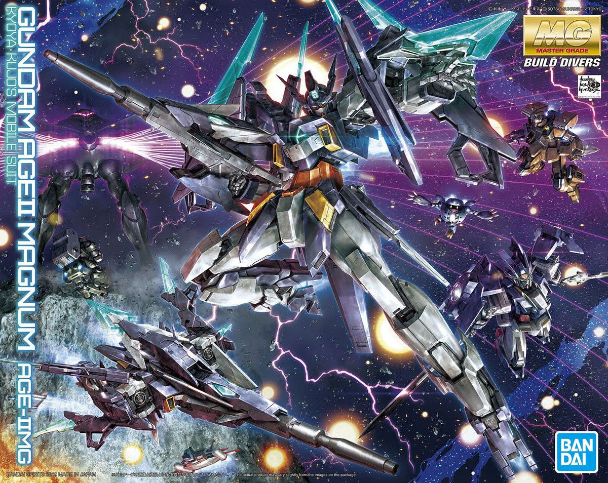 Gundam AGE II Magnum Kyoya KujoÃ¢â‚¬â„¢s Mobile Suit MG