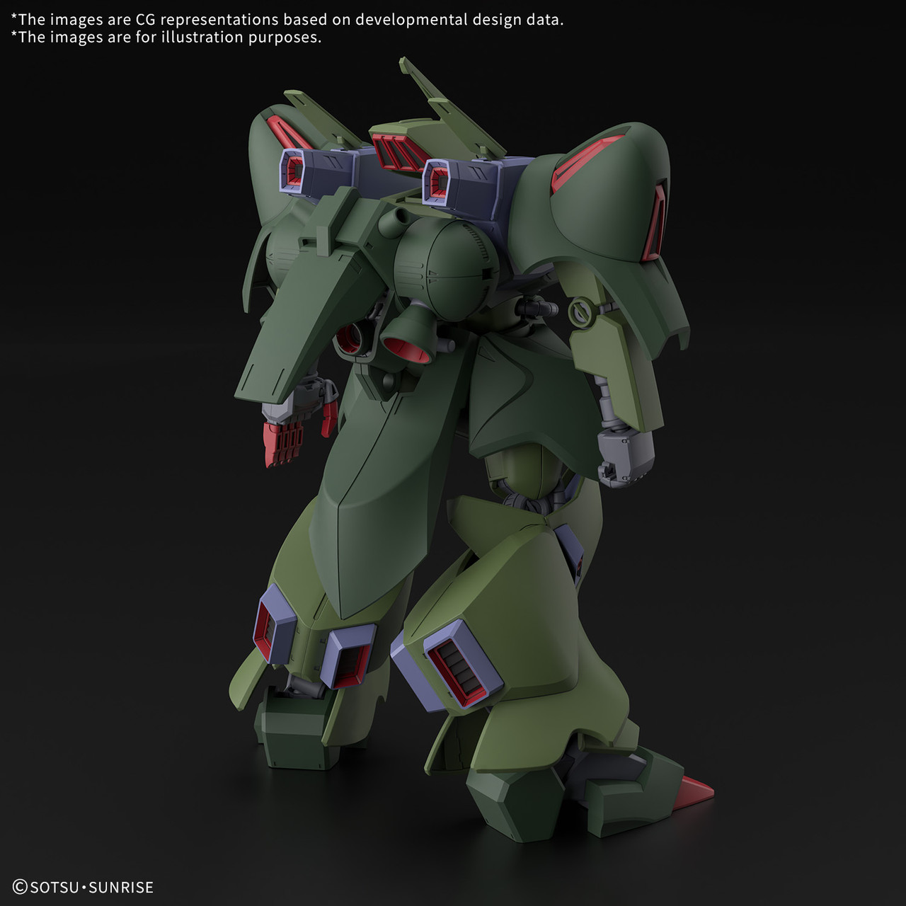 262 AMX-101 Galluss-J Neo Zeon Mass Produced Mobile Suit HG