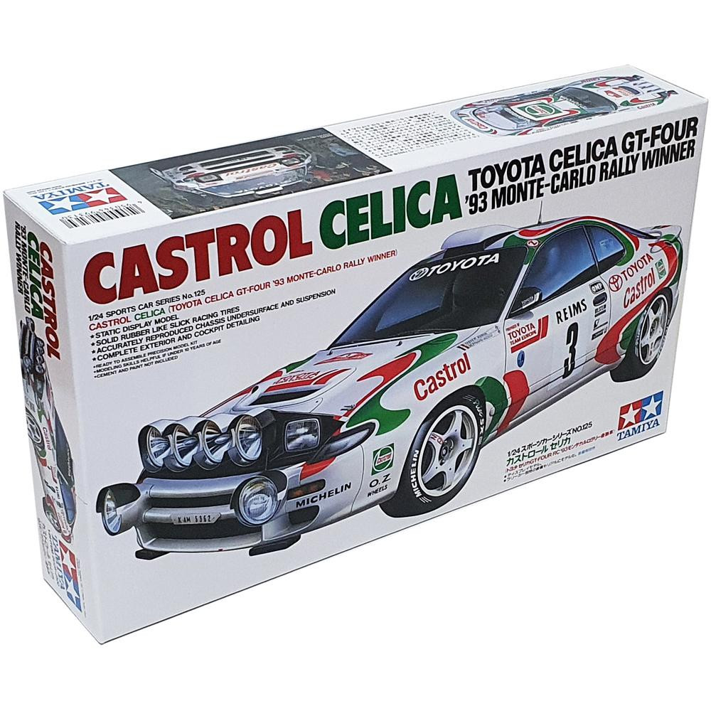 Tamiya 24125 1993 Toyota Castrol Celica GT-Four Rally Monte Carlo