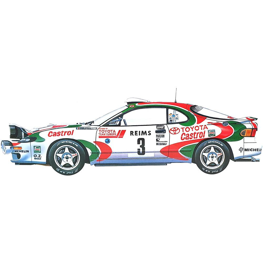 Tamiya 24125 1993 Toyota Castrol Celica GT-Four Rally Monte Carlo