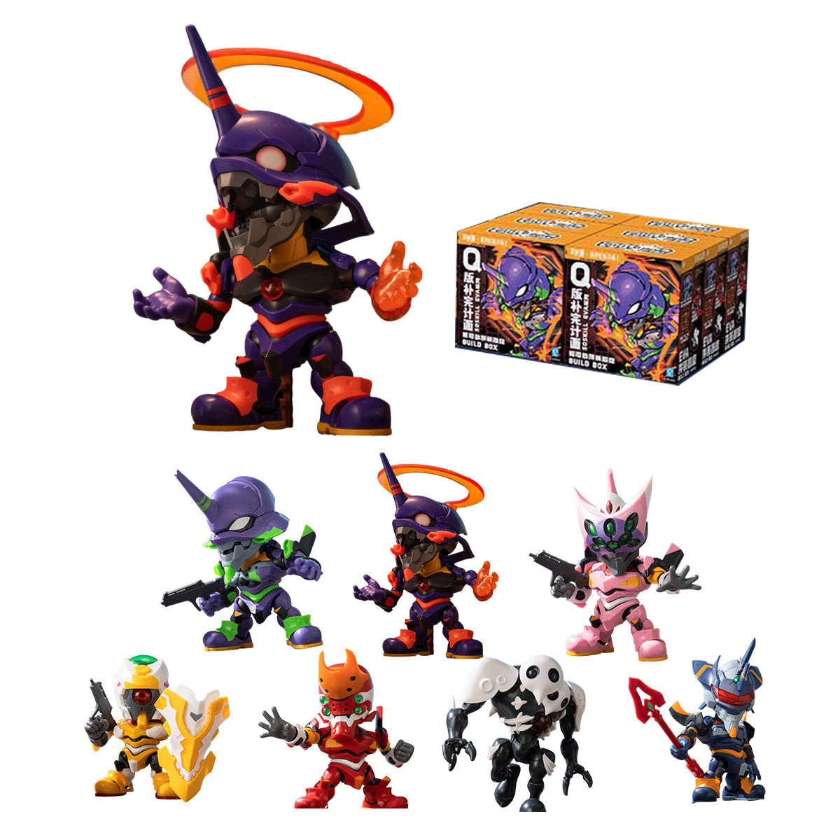 Soskill SSK-EVA-01 Evangelion Neon Genesis Blind Box, Random