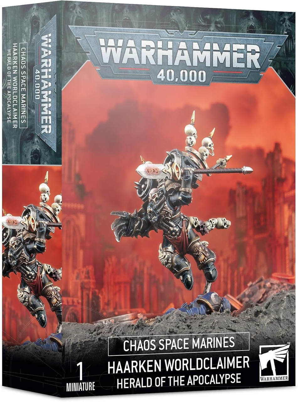 Haarken Worldclaimer， Herald of the Apocalypse ウォーハンマー40