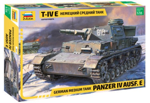 Zvezda 3641 1/35 German Panzer IV Ausf E Medium Tank