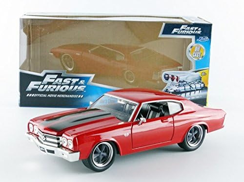 Jada Toys 97193 Fast & Furious Dom's 1970 Chevy Chevelle SS Car 1