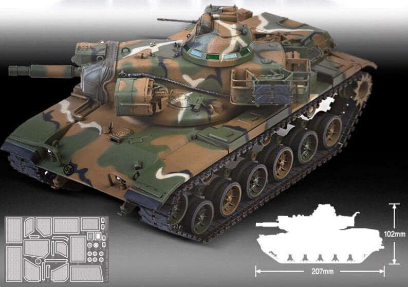 Academy 1/35 M60A3 105mm Gun Tank その他 Academy 1/35 M60A3 105mm