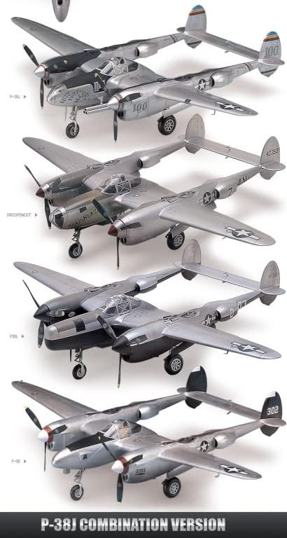 Academy Models 12282 P-38 Lightning Combination Version Droopsnoot