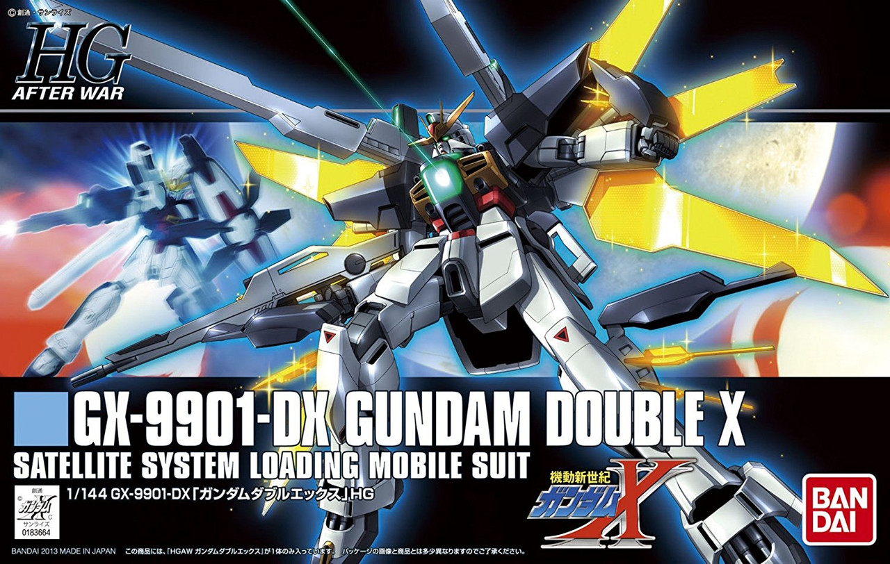 163 GX-9901-DX Gundam Double X Satellite System Loading Mobile Suit HG