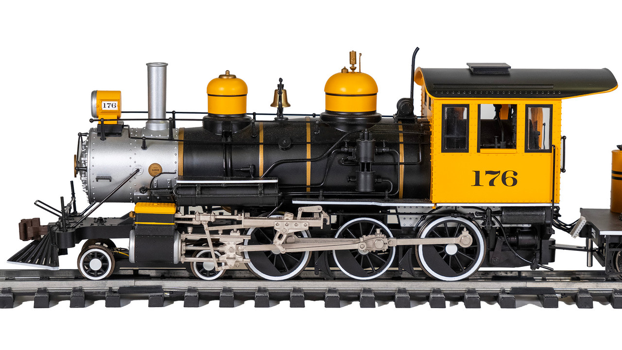 Bachmann 91803 G 4-6-0 Steam Locomotive & Tender - D&RGW Bumblebee