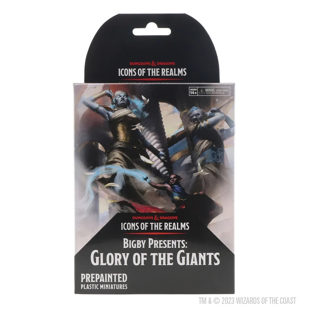 Wizkids 96262 Dungeons & Dragons Icons of the Realms: Bigby Presents Glory  of the Giants Booster