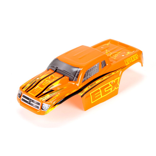 ECX ECX210004 Body Set,Decorated, Orange/Yellow 1/18 4WD Ruckus ECX ECX210004 Body Set,Decorated, Orange/Yellow 1/18 4WD Ruckus