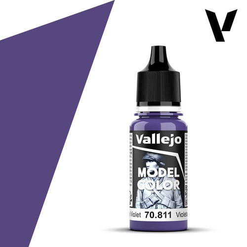 Vallejo 70.811 Model Color - Blue Violet, 18 ml Bottle