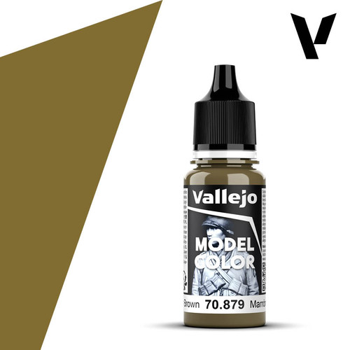 Vallejo 70.879 Green Brown, 17 ml Bottle Vallejo 70.879 Green Brown, 17 ml Bottle