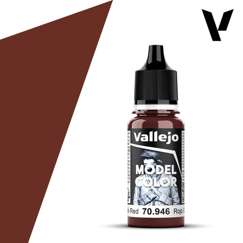 Vallejo 70.946 Dark Red, 17 ml Bottle Vallejo 70.946 Dark Red, 17 ml Bottle