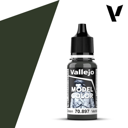 Vallejo 70.897 Bronze Green, 17 ml Bottle Vallejo 70.897 Bronze Green, 17 ml Bottle