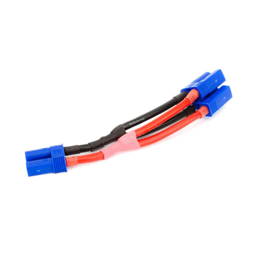 Dynamite DYNC0027 Parallel Y-Harness: EC5 Battery, 10 AWG
