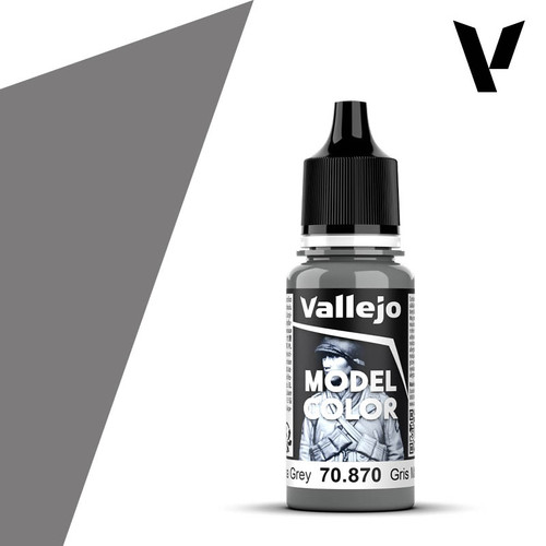 Vallejo 70.870. Model Color - Medium Sea Grey, 18 ml Bottle Vallejo 70.870. Model Color - Medium Sea Grey, 18 ml Bottle