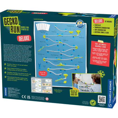 Thames & Kosmos 550206 Gecko Run: Marble Run Deluxe Starter Set