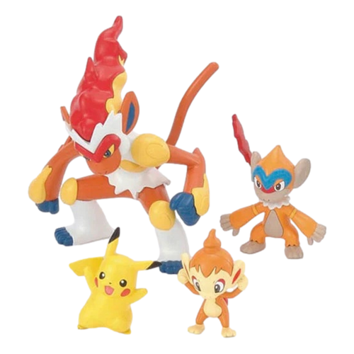 Bandai 2730255 Pokemon Infernape Evolution Set Model Kit