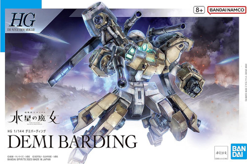 Bandai 5065313 #23 Demi Barding 'The Witch from Mercury' HG 1/144 Scale Model Kit