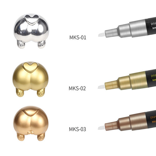 DSPIAE MKS-02 Super Metallic Color Markers - Titanium Gold DSPIAE MKS-02 Super Metallic Color Markers - Titanium Gold