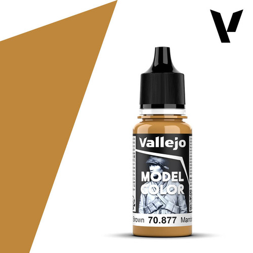 Vallejo 70.877 Gold Brown, 17 ml Bottle Vallejo 70.877 Gold Brown, 17 ml Bottle