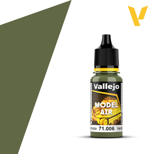 Vallejo 71.006 Model Air - Light Green Chromate, 18 ml Bottle Vallejo 71.006 Model Air - Light Green Chromate, 18 ml Bottle