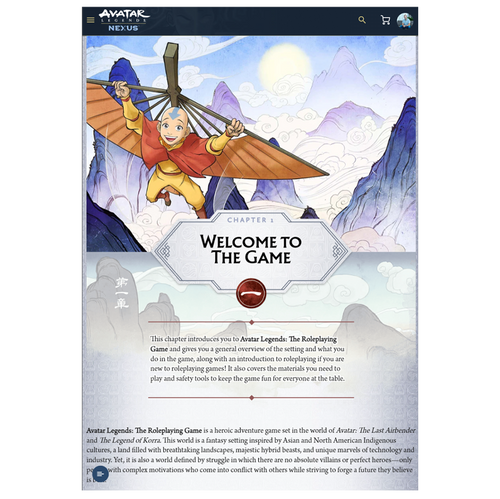 Magpie Games MAEV01 Avatar Legends: The RPG Corebook Magpie Games MAEV01 Avatar Legends: The RPG Corebook