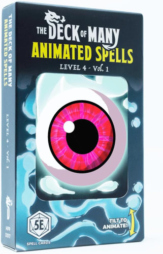 Hitpoint Press D017 The Deck of Many Animated Spells: Level 4 Volume 1