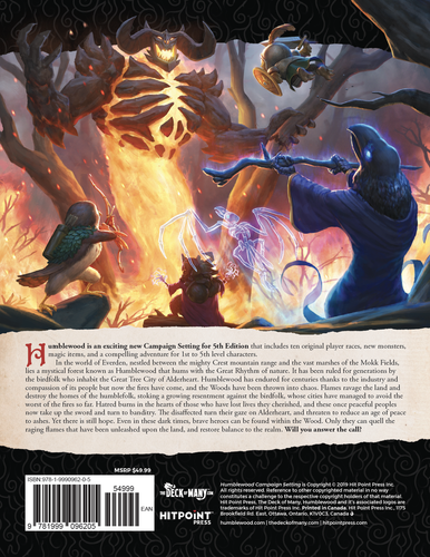 Hitpoint Press B001 Humblewood Campaign Setting - 5E D&D Hitpoint Press B001 Humblewood Campaign Setting - 5E D&D